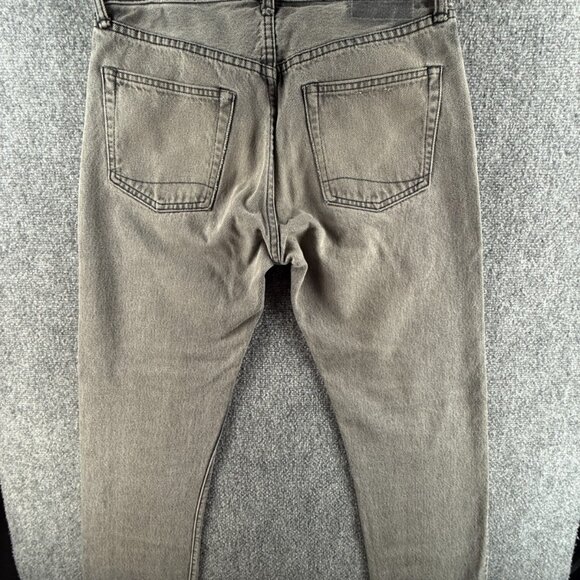 Orslow Jeans Japan Made Gray Denim Size Small US All Cotton Designer ACTL - Picture 12 of 16